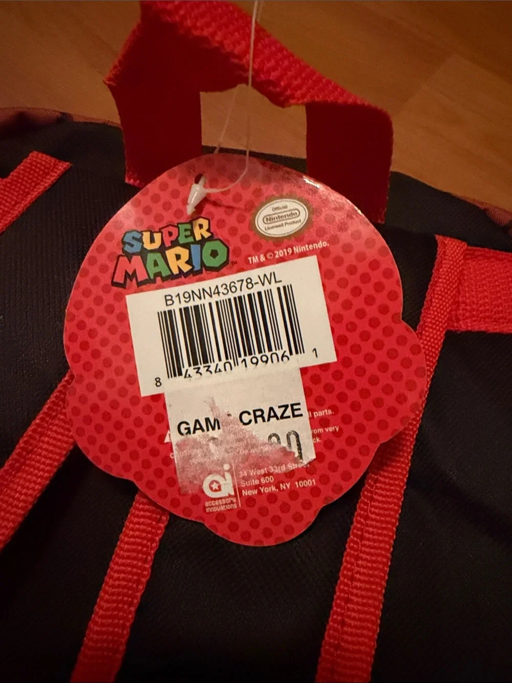 Super Mario Kids Backpack